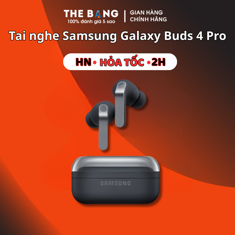 Tai nghe Bluetooth Samsung Galaxy Buds 4 / Buds 4 Pro chống ồn pin 30H