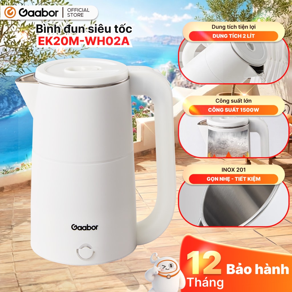 Ấm siêu tốc Gaabor