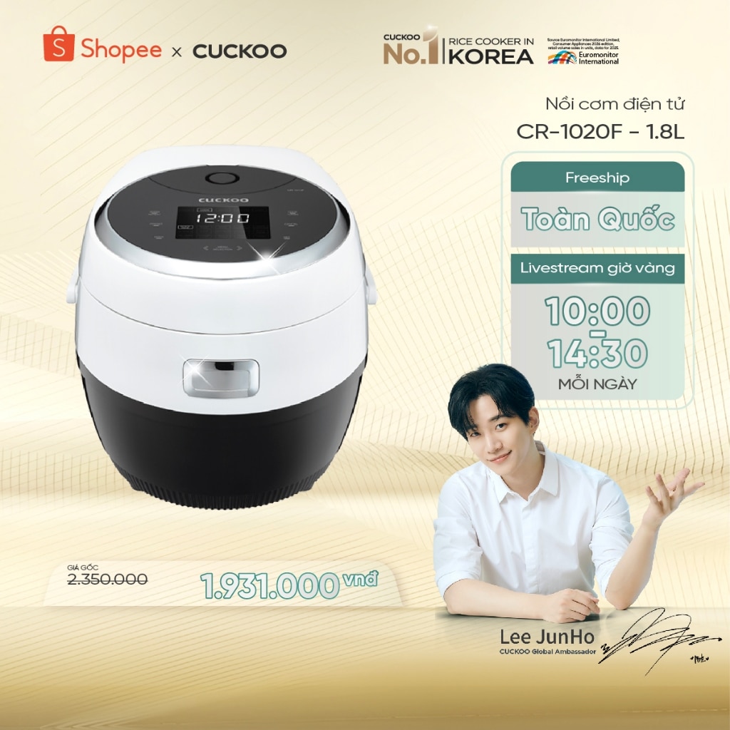 Nồi cơm điện Cuckoo CR-1020F