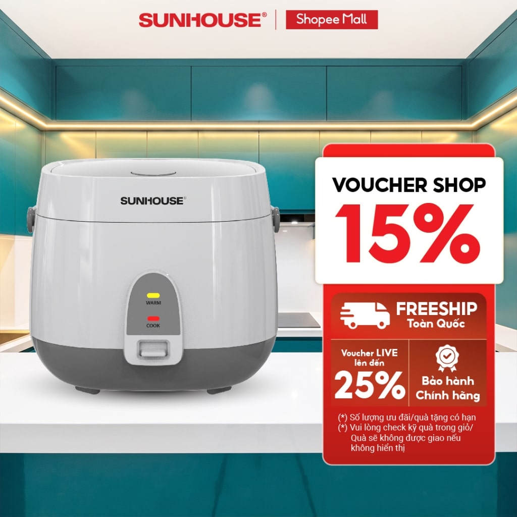 Nồi cơm điện Sunhouse SHD8611