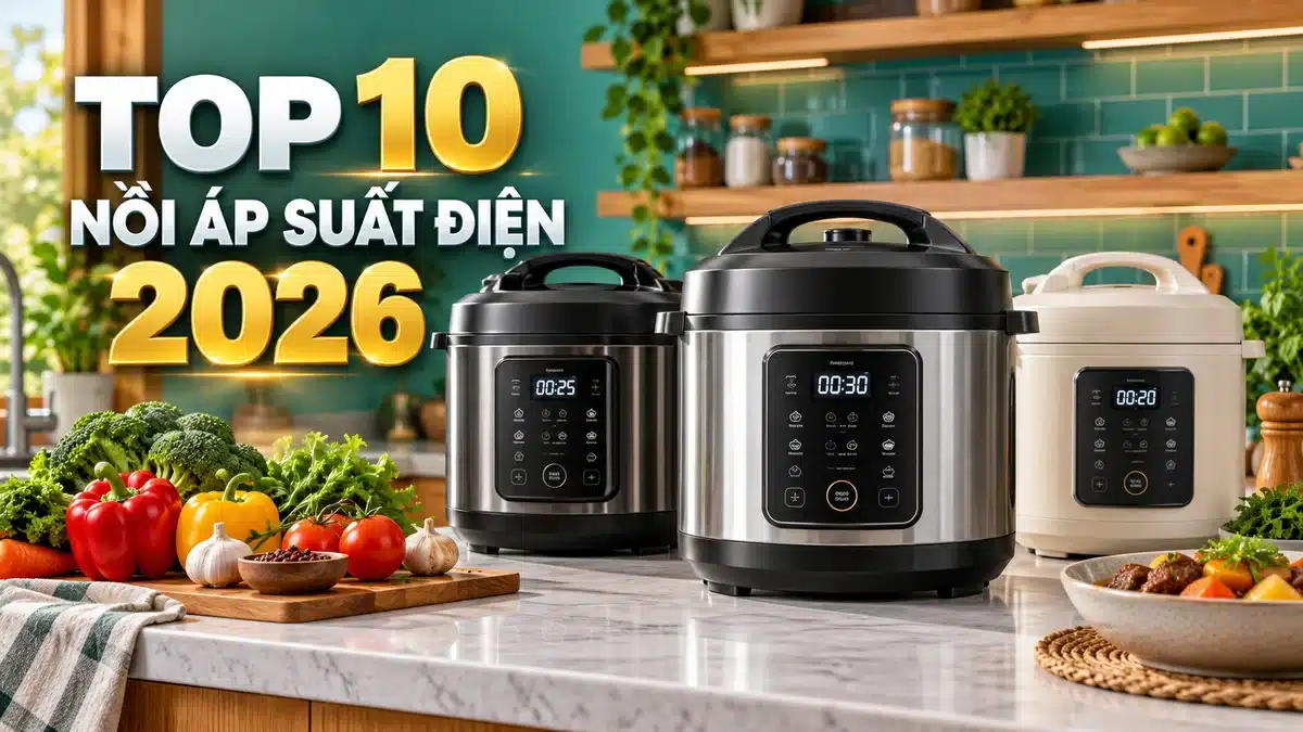 Top 10 Nồi Áp Suất Điện Bán Chạy Nhất Trên Shopee 2026 (Review & So Sánh Chi Tiết) | Best Electric Pressure Cookers in Vietnam