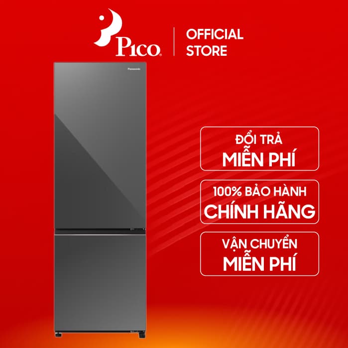 Tủ lạnh Panasonic Inverter 325L NR-BC361VGMV mặt gương cao cấp