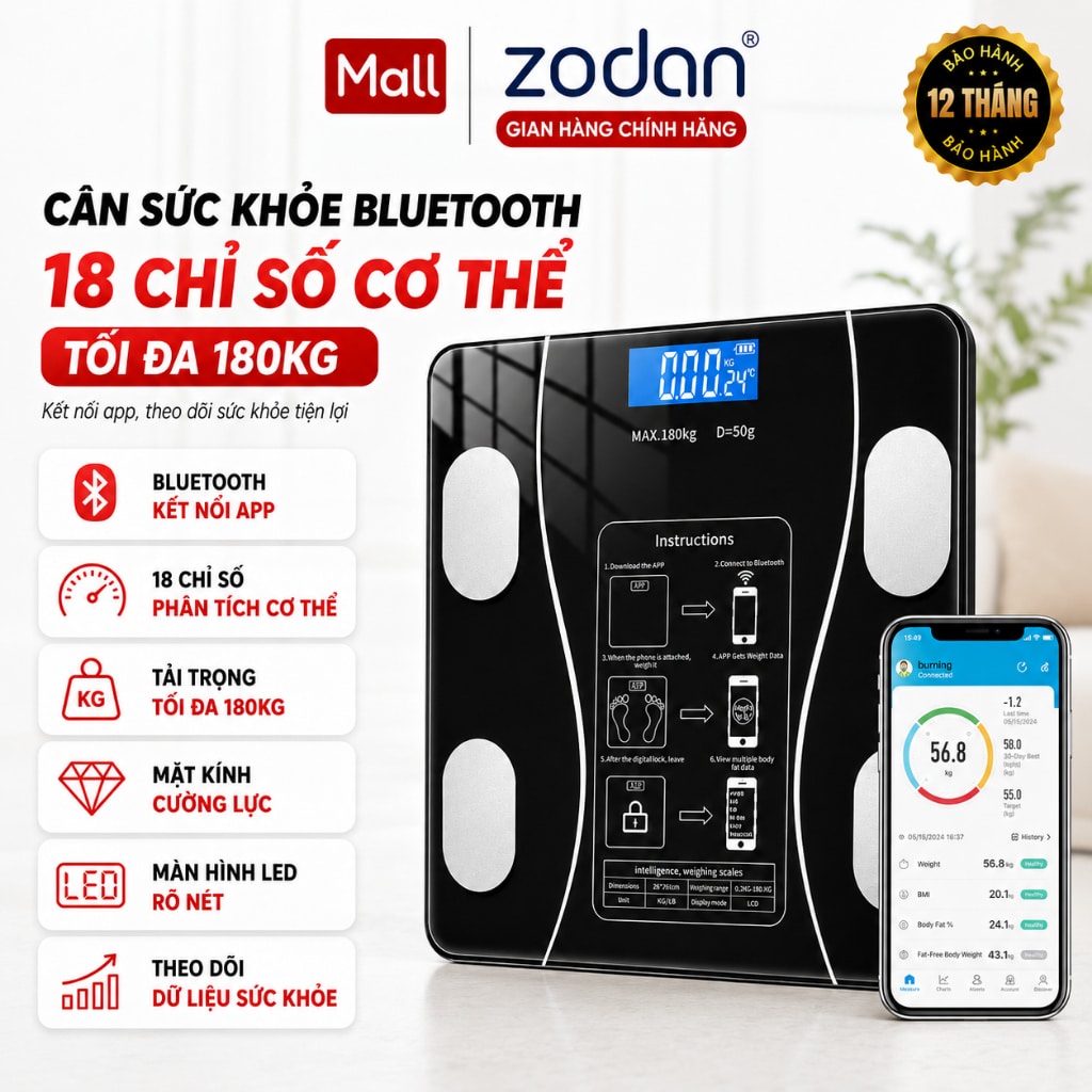 ZODAN BL998 InBody - cân sức khỏe điện tử