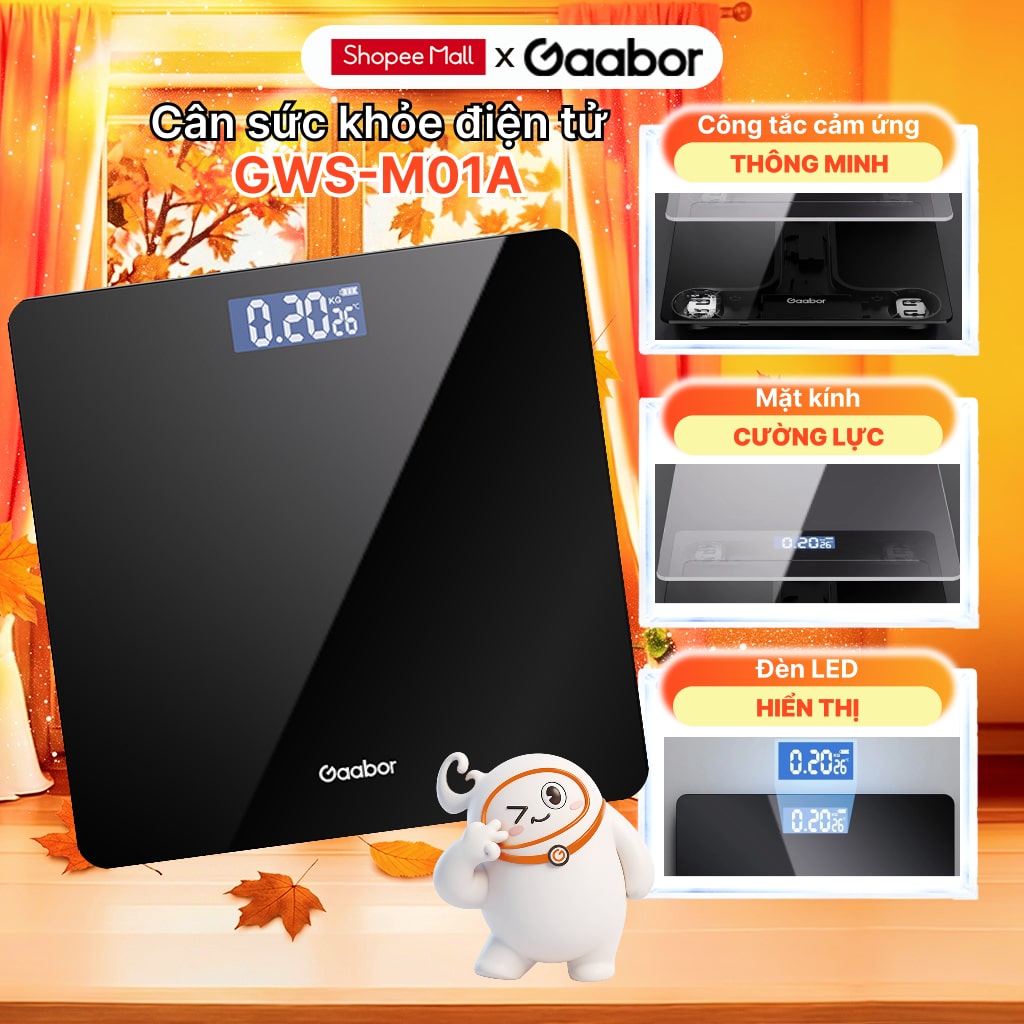 Gaabor GWS-M01A - cân sức khỏe điện tử