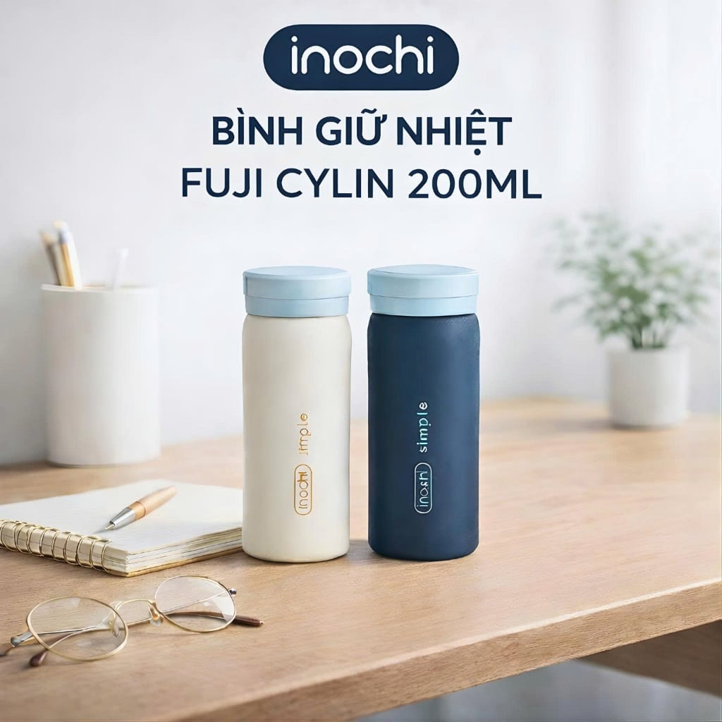 Bình giữ nhiệt Inochi inox cao cấp dung tích lớn giữ nhiệt 12h