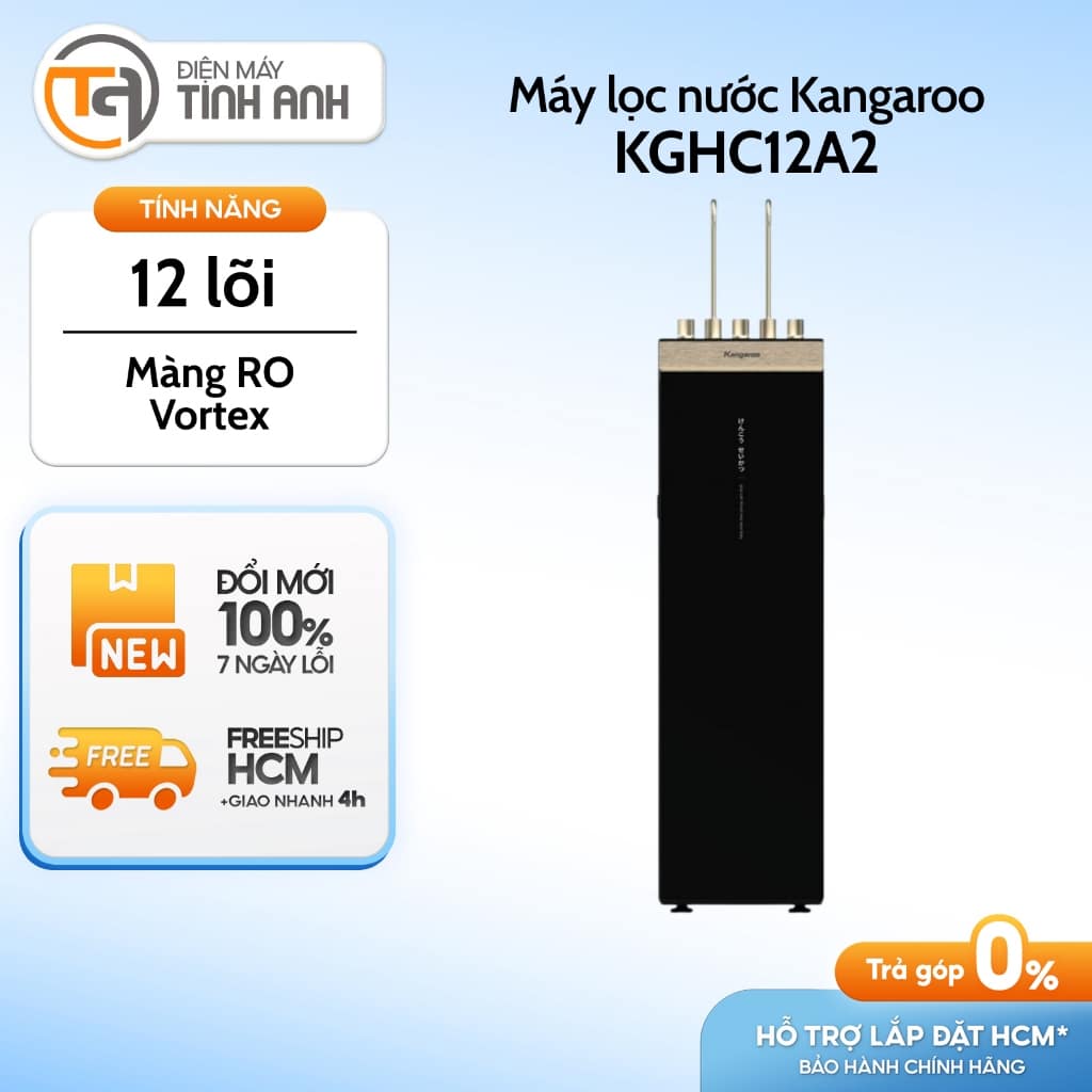 Máy lọc nước Kangaroo Sumire Hydrogen ion kiềm nóng lạnh nguội - giá 11.299.000₫ trên Shopee