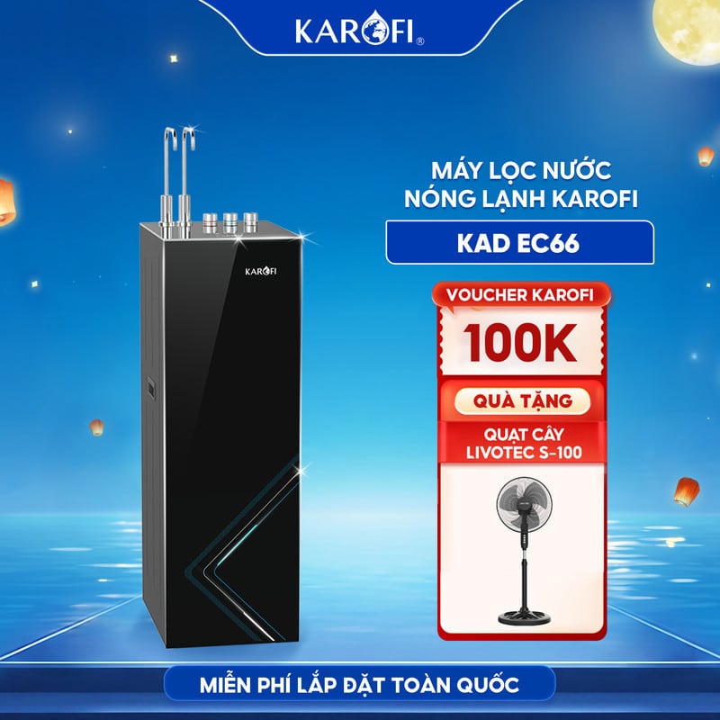 Máy lọc nước nóng lạnh Karofi Hydro ion kiềm KAE độc quyền online - giá 10.688.000₫ trên Shopee