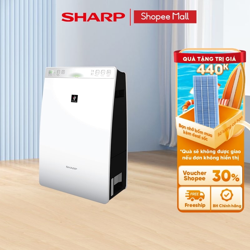 May loc khong khi tao am Sharp Inverter KC-F30EV-W