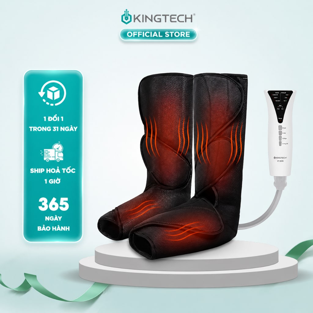Máy massage chân chuyên sâu KINGTECH ST-502B xoa bóp bàn và bắp chân