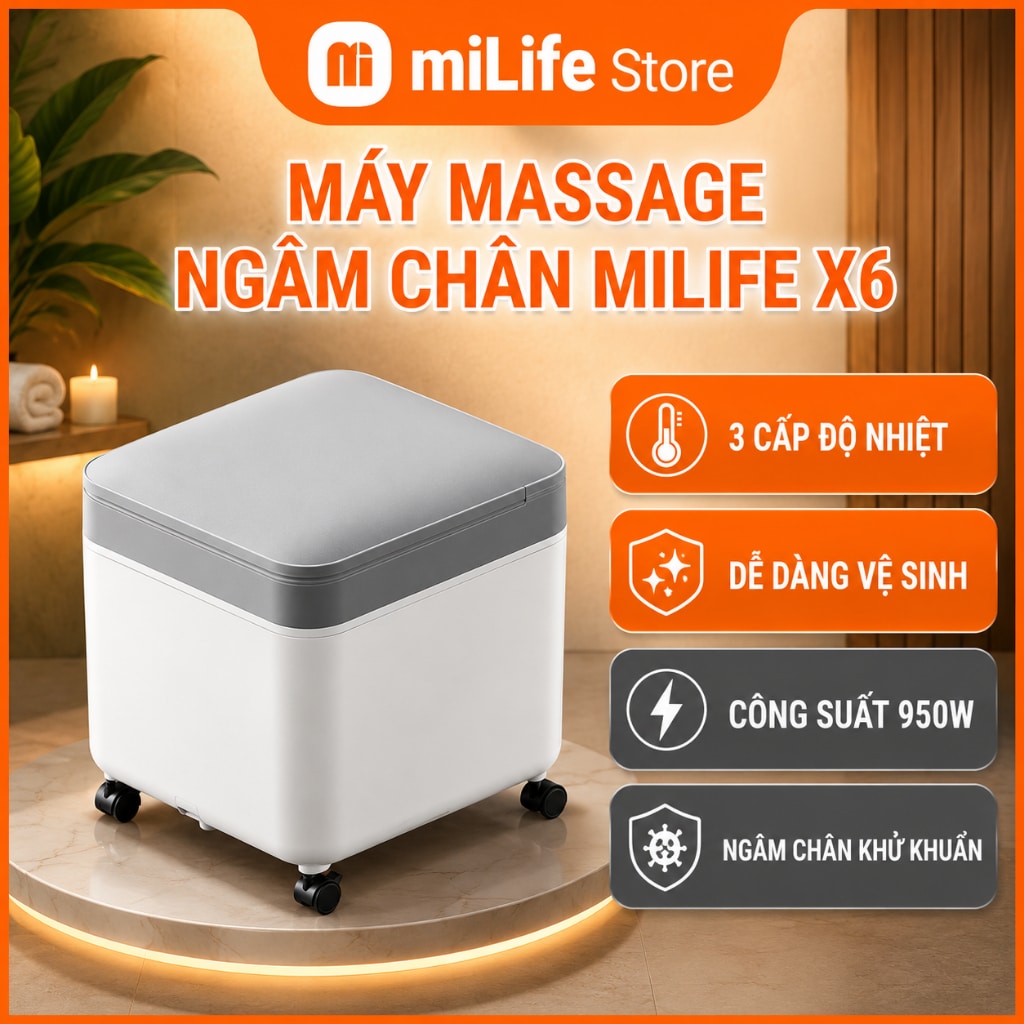 Máy massage chân YMZ-X6 3 trong 1 ghế đôn thảm sưởi nhiệt