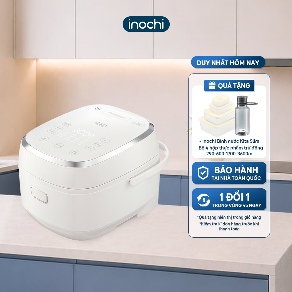 Nồi cơm điện cao tần Inochi Akiba AS-IHW40Y 4L tách đường