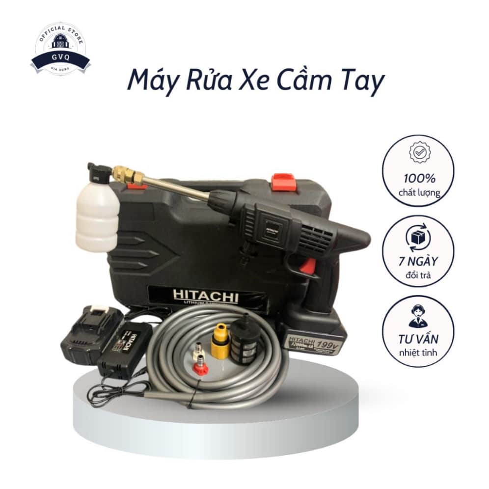 Máy rửa xe áp lực cao GVQ - Top 10 Shopee 2026