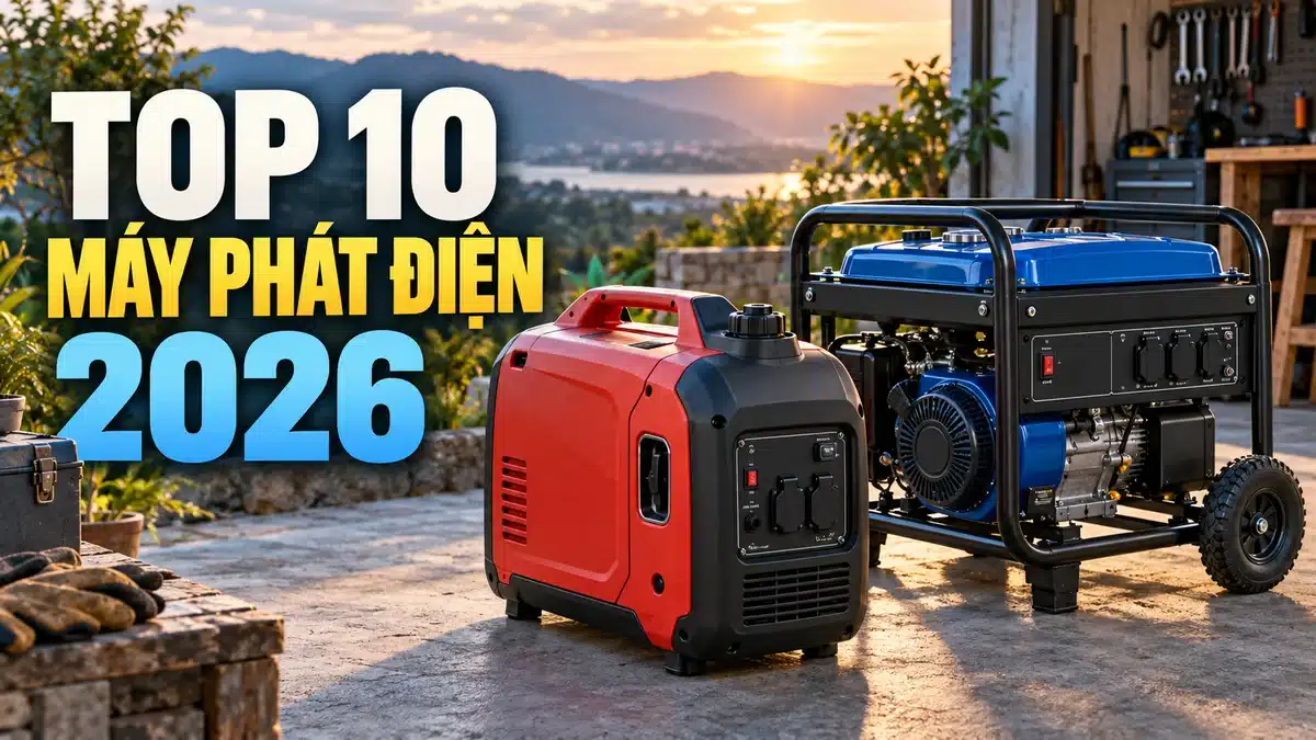 Top 10 Máy Phát Điện Cao Cấp Đáng Mua Nhất 2026 (Review & So Sánh) | Best Premium Generators in Vietnam