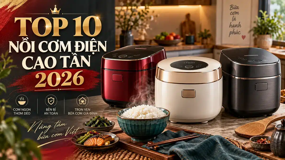 Top 10 Nồi Cơm Điện Cao Tần (IH) Cao Cấp Bán Chạy Nhất Trên Shopee 2026 (Review & So Sánh) | Best Premium IH Rice Cookers in Vietnam