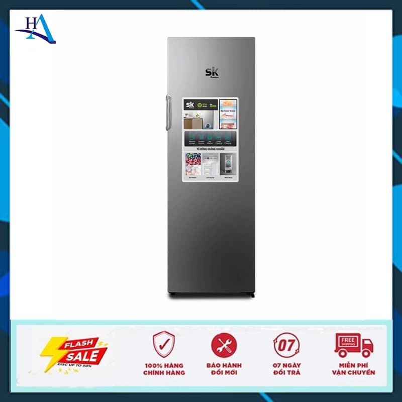 Tủ đông đứng Sumikura SKFU-350 HSN 350 lít 6 ngăn dàn lạnh ống đồng