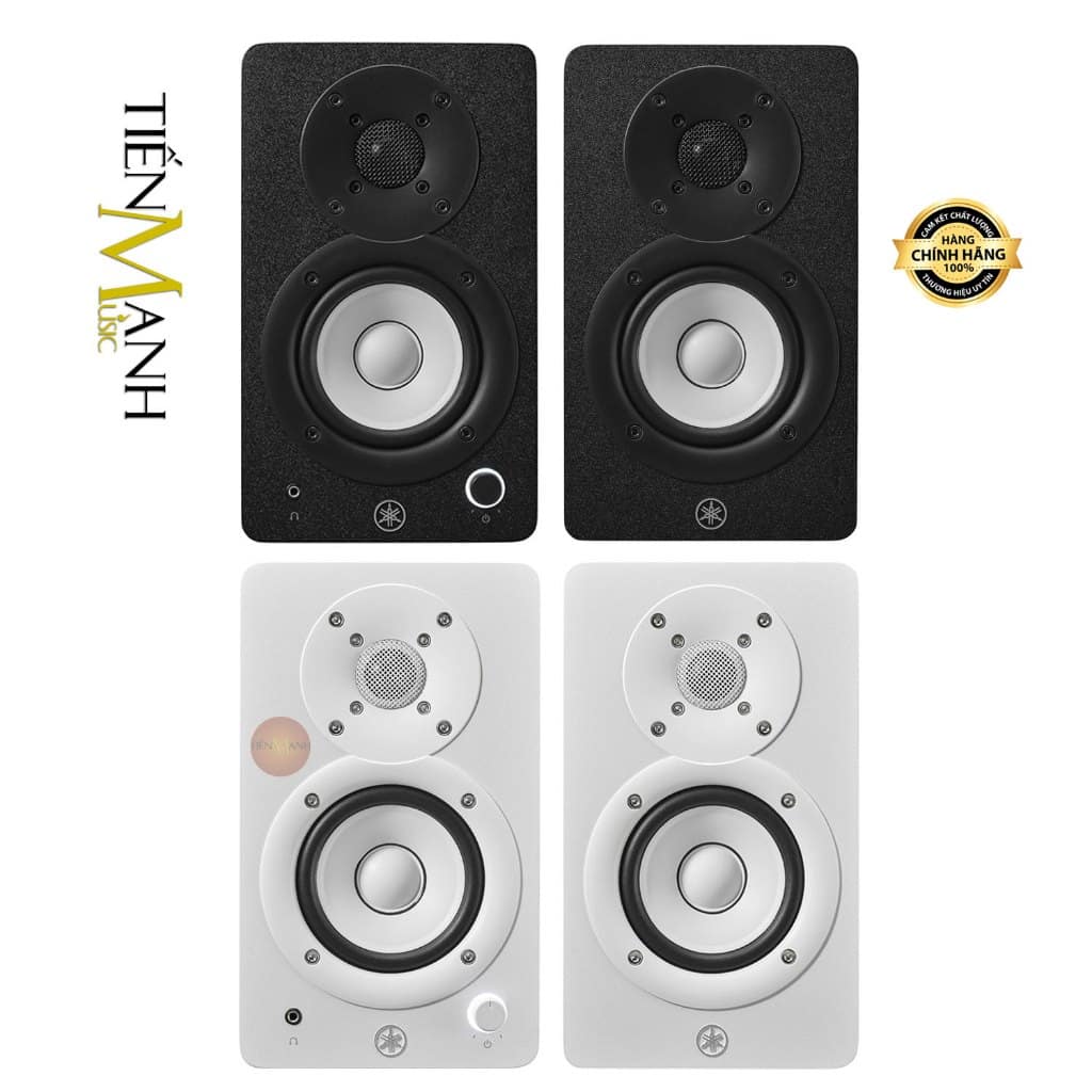 Loa kiểm âm Yamaha HS4 4.5 inch màu trắng đặc trưng dòng HS