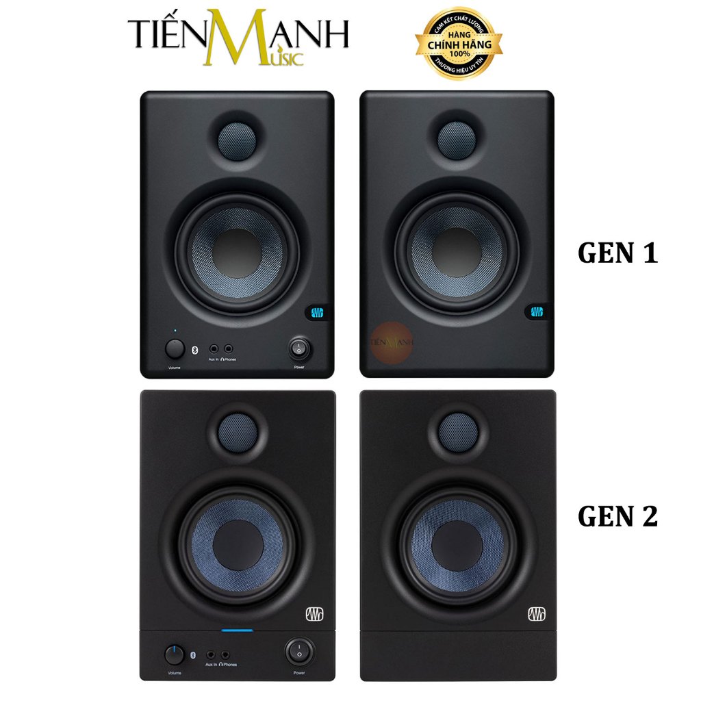 Loa kiểm âm PreSonus Eris E4.5 BT Gen 2 có Bluetooth cho home studio