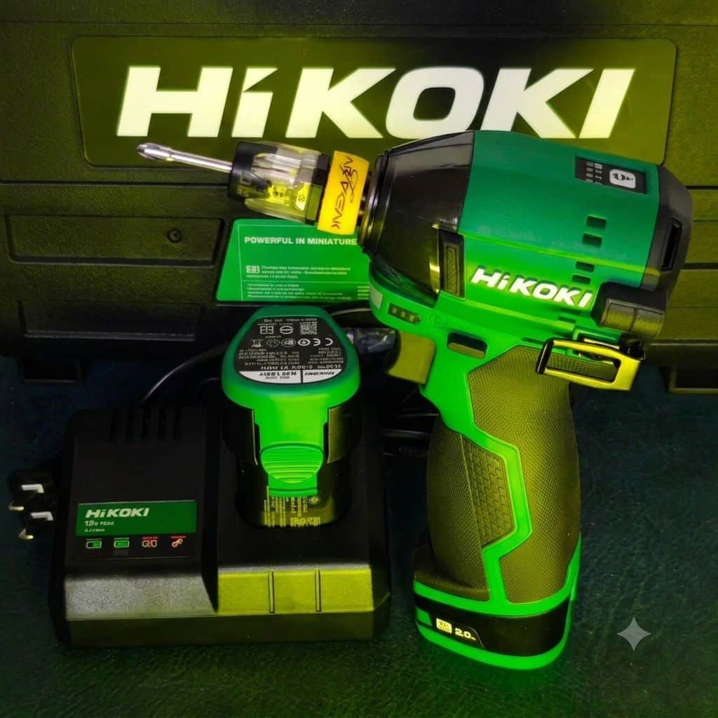 Máy bắt vít pin Hikoki WH12DP 12V không chổi than nhỏ gọn