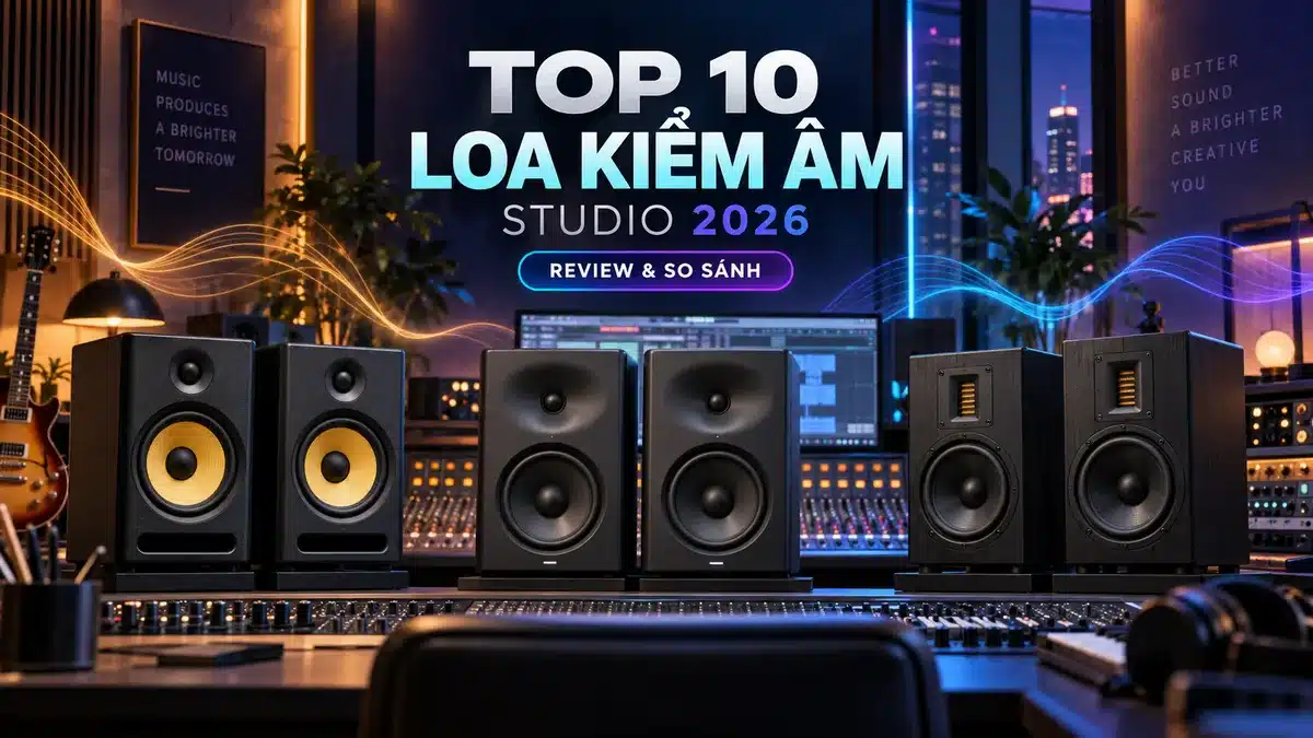 Top 10 Loa Kiểm Âm Studio Cao Cấp Bán Chạy Nhất Trên Shopee 2026 (Review & So Sánh) | Best Premium Studio Monitors in Vietnam