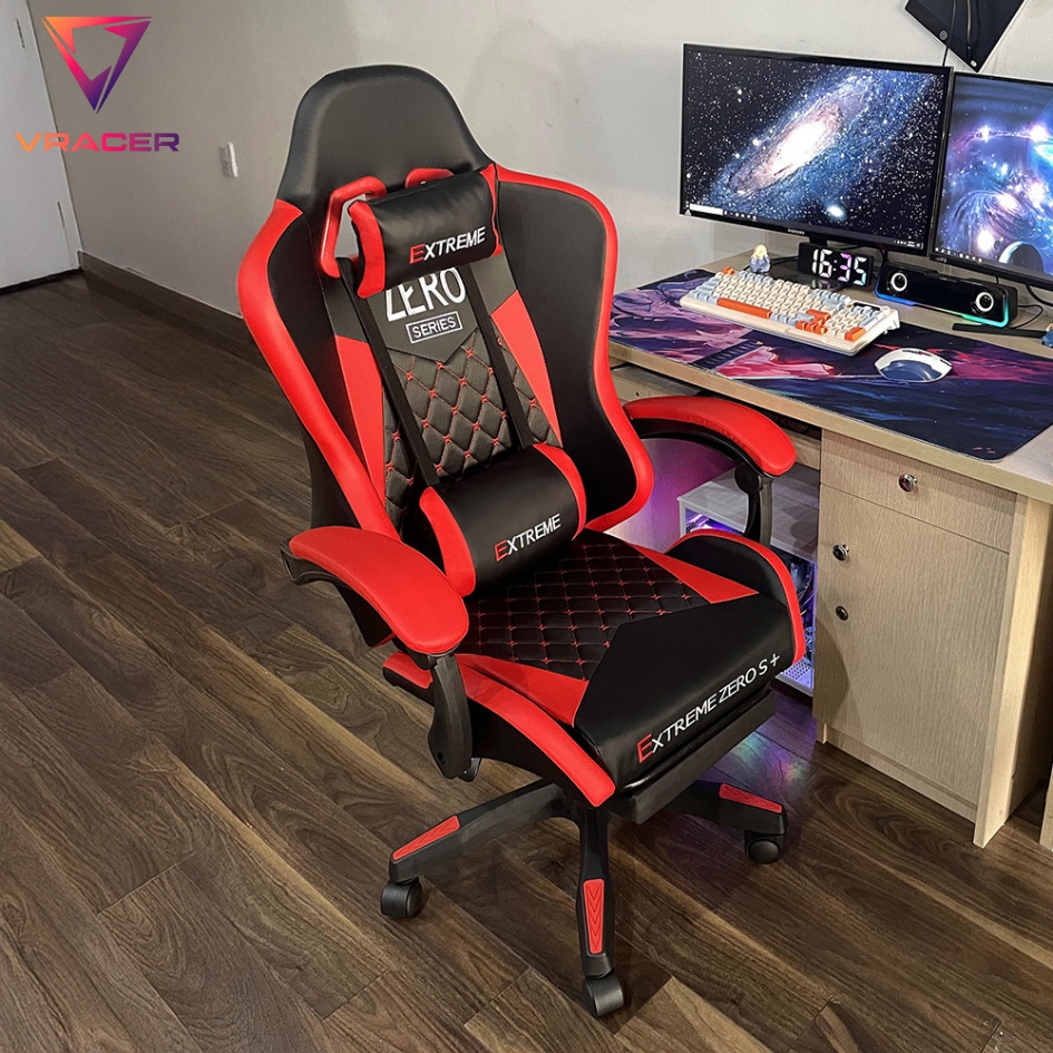 Ghế Gaming Extreme Zero S+ Bọc Da PU Có Gác Chân