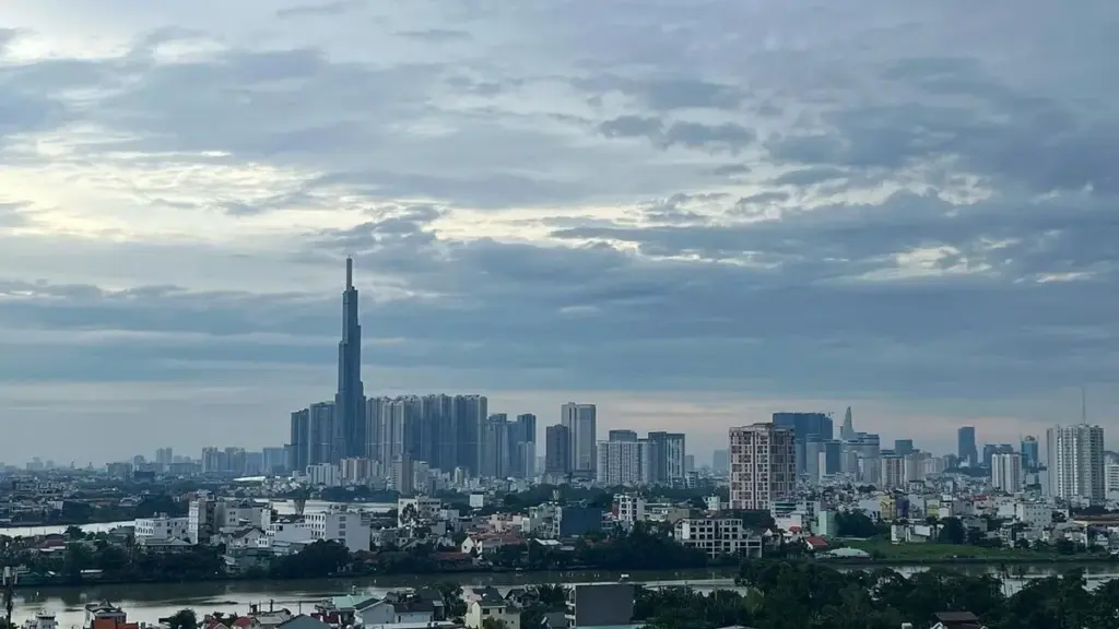 Ho Chi Minh City skyline, home of SMK Vietnam in District 1
