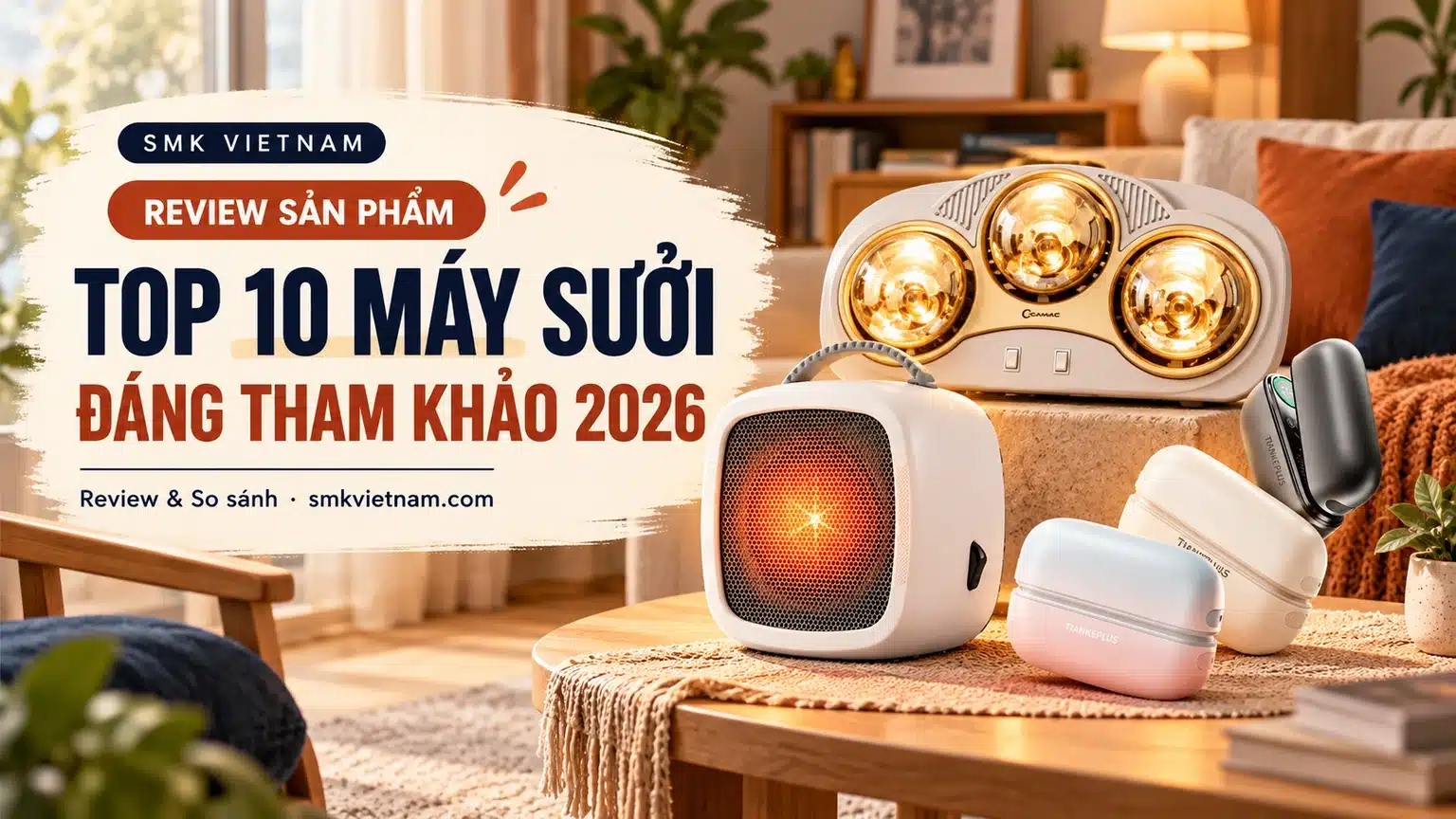 Top 10 Máy Sưởi Bán Chạy Nhất Trên Shopee 2026 (Review & So Sánh Chi Tiết) | Best Space Heaters in Vietnam
